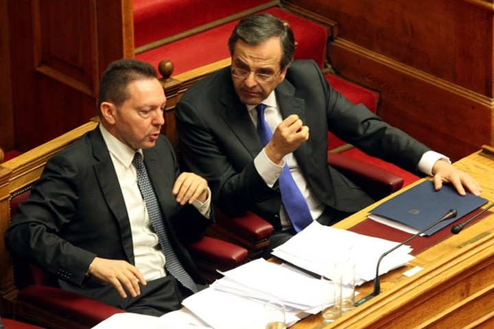 Συνάντηση Σαμαρά-Στουρνάρα για την τρόικα