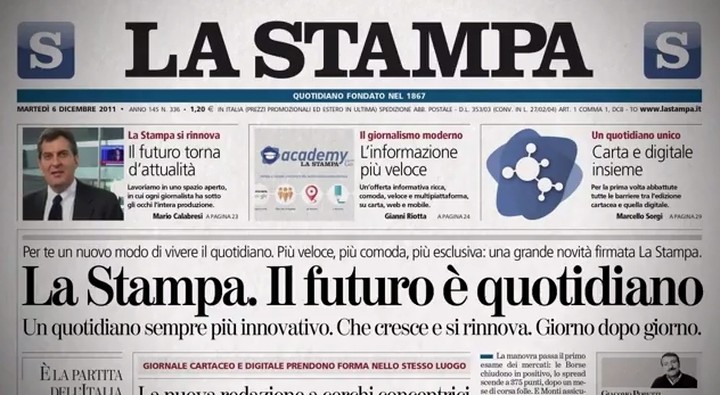 La Stampa: Προβλέπει «δύο εβδομάδες Παθών» στην Ελλάδα