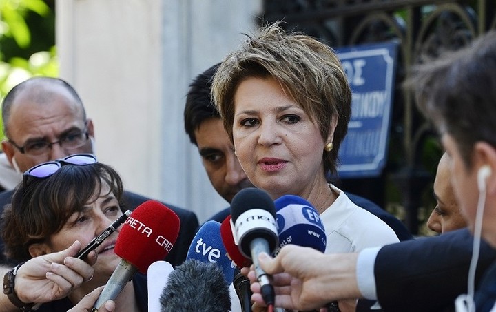 Γεροβασίλη: Δεν υπάρχει θέμα εξόδου της Ελλάδας από τη Σένγκεν