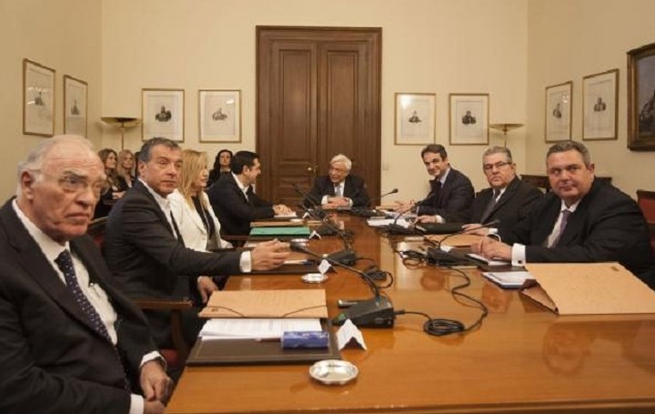 Κοινή γραμμή στο προσφυγικό αποφάσισαν οι πολιτικοί αρχηγοί