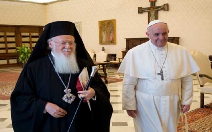 Πάπας και Πατριάρχης μαζί στη Λέσβο στις 15 Απριλίου