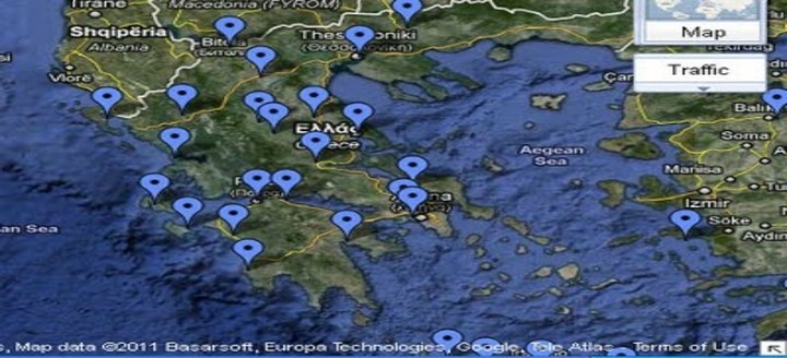 Ο γεωγραφικός χάρτης των καταθέσεων