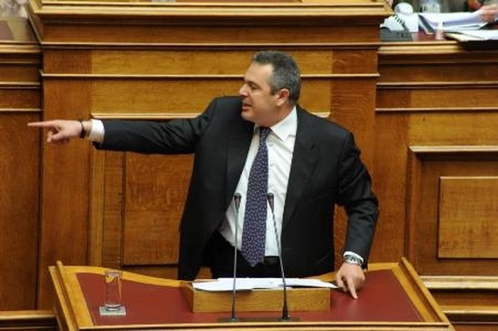 Στον Πρόεδρο της Δημοκρατίας ο Π. Καμμένος