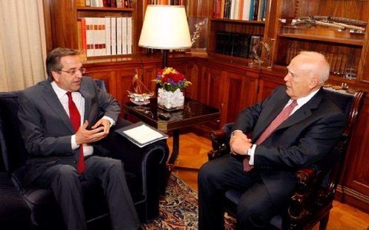 Ορκίζεται πρωθυπουργός ο Αντώνης Σαμαράς