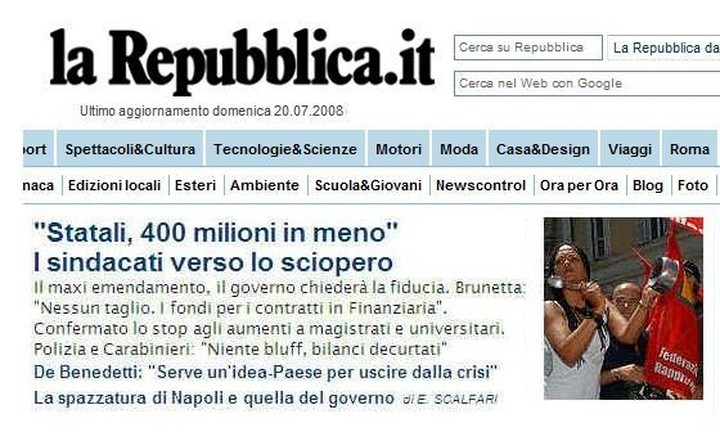 Repubblica: Με τα ξαδέρφια μας τους Έλληνες