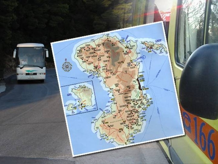 Τραγωδία με 3 νεκρούς στη Χίο - Λεωφορείο έπεσε σε χαράδρα