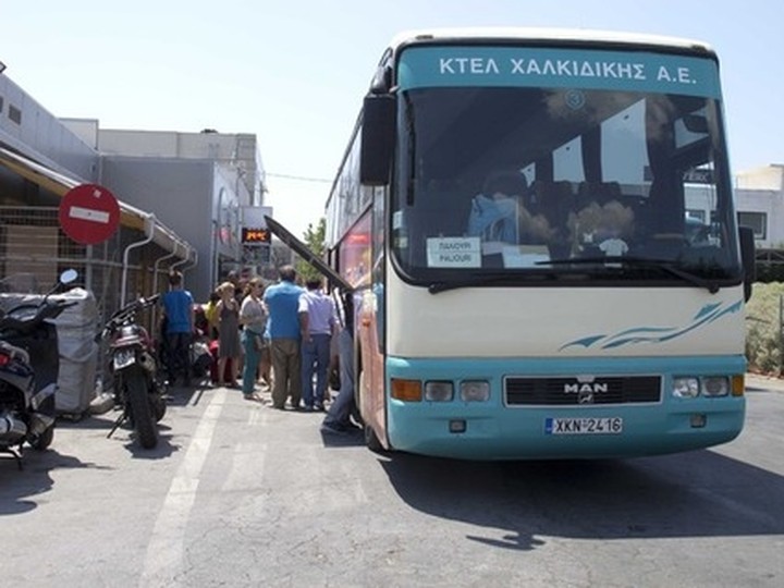 Λιγότερες μετακινήσεις στη Χαλκιδική με το ΚΤΕΛ