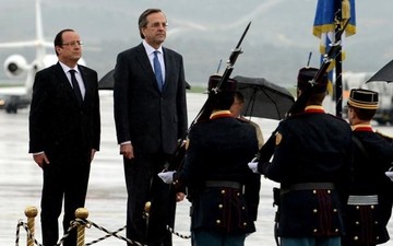 Ολάντ: Ήρθα για να κινητοποιήσω τις γαλλικές επιχειρήσεις να επενδύσουν στην Ελλάδα
