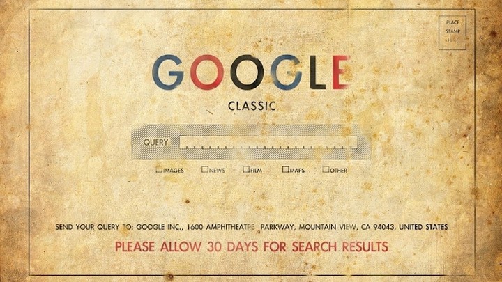 Γυρίστε 30 χρόνια πίσω στον χρόνο μέσω...google