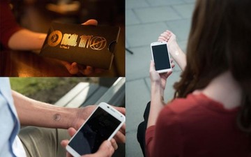 Ψηφιακό τατουάζ "ξεκλειδώνει" κινητά
