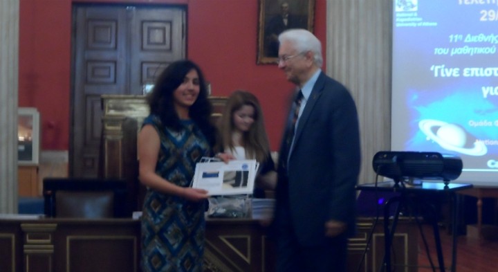 Η 14χρονη Ελληνίδα μαθήτρια δύο φορές νικήτρια στη NASA και τα άλλα βραβεία