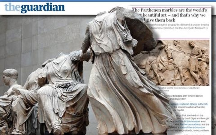 Guardian: Σώστε τα γλυπτά του Παρθενώνα από το Βρετανικό Μουσείο!