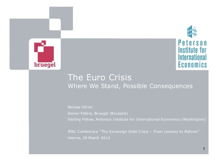 Ινστιτούτο Bruegel στην ΕΕ: Χαλάρωση δημοσιονομικής πολιτικής & αναδιαρθρώσεις χρέους τύπου Ελλάδας 
