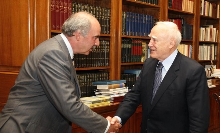 Συνάντηση του Β. Μεϊμαράκη με τον πρόεδρο της Δημοκρατίας