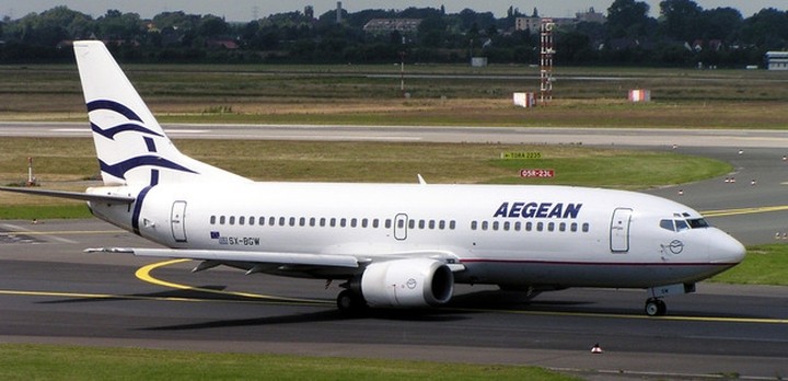 Ακύρωση πτήσεων της Aegean από/προς Βρυξέλλες την 8η και 15η Δεκεμβρίου