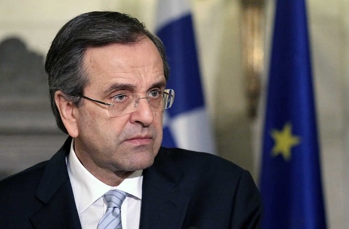 Συγχαρητήριο τηλεφώνημα Σαμαρά στον Τσίπρα