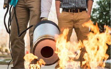 Απίστευτο: Πυροσβεστήρας σβήνει φωτιές με...ήχο! (VIDEO)