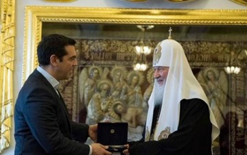 Ο Αλέξης Τσίπρας συναντήθηκε με τον Πατριάρχη Μόσχας και Πάσης Ρωσίας Κύριλλο 