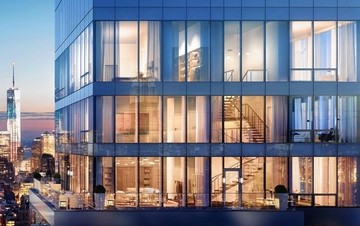 Ξενάγηση στο τριώροφο ρετιρέ του Murdoch που πουλά για $72 εκατ.