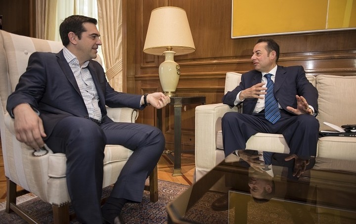 Συνάντηση με τον Πιτέλα είχε το πρωί του Σαββάτου ο Αλέξης Τσίπρας (upd)