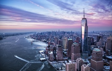 H ανέγερση του ουρανοξύστη One World Trade Center μέσα σε 2 λεπτά (ΒΙΝΤΕΟ)