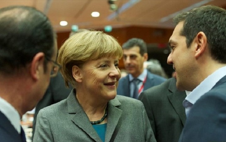 Στην ανάγκη για χαμηλά πρωτογενή πλεονάσματα συμφώνησαν Ολάντ- Μέρκελ -Τσίπρας