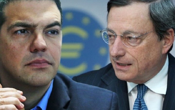 Τηλεφωνική επικοινωνία Τσίπρα - Ντράγκι