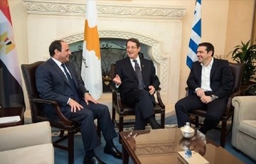 Ο πρωθυπουργός συναντήθηκε με τους προέδρους της Κύπρου και της Αιγύπτου