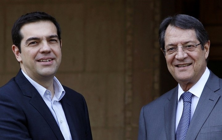 Τηλεφωνική επικοινωνία Τσίπρα - Αναστασιάδη
