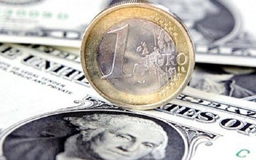 Πτώση 0,10% σημειώνει το ευρώ έναντι του δολαρίου