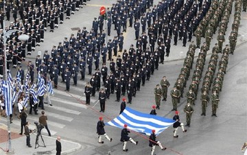 Ολοκληρώθηκε η στρατιωτική παρέλαση στη Θεσσαλονίκη