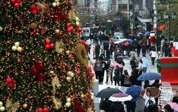 Από τις 12/12 ξεκινά το εορταστικό ωράριο