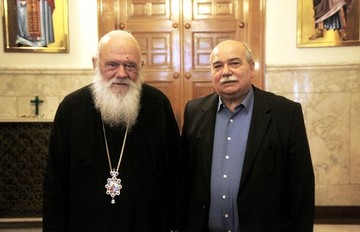 Τον αρχιεπίσκοπο Ιερώνυμο επισκέφτηκαν Βούτσης και Αποστόλου