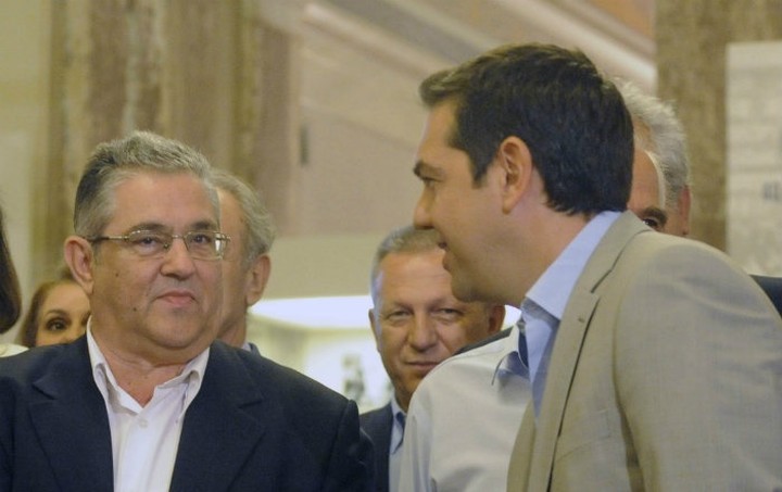 Συνάντηση Τσίπρα - Κουτσούμπα αύριο στη Βουλή