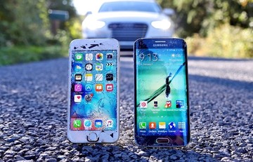 Crash Test: Ποιο θα αντέξει το iPhone 6S ή το Samsung Galaxy S6 Edge (ΒΙΝΤΕΟ)