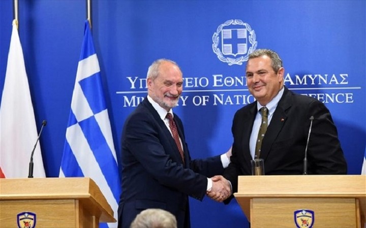 Αμυντική συνεργασία ανάμεσα σε Ελλάδα και Πολωνία