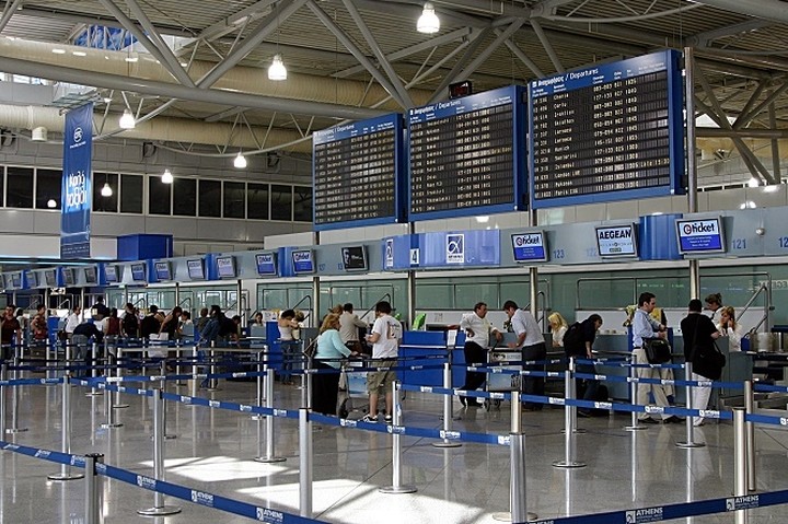 Αύξηση των αεροπορικών αφίξεων τον Ιούλιο