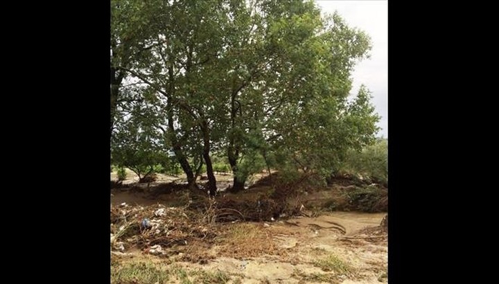 Πλημμύρες και κατολισθήσεις στην Καλαμπάκα