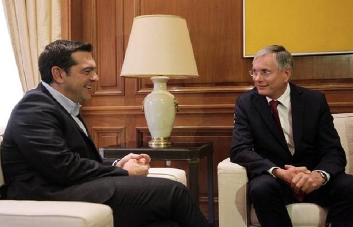 Τον Αυστριακό υπουργό Εργασίας υποδέχθηκε ο Τσίπρας