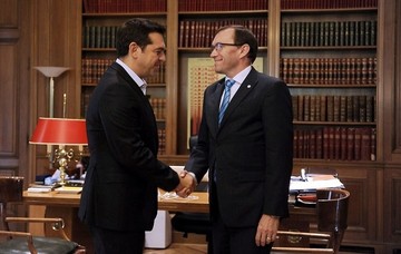 Το Κυπριακό στο επίκεντρο της συνάντησης Τσίπρα- Άιντε 