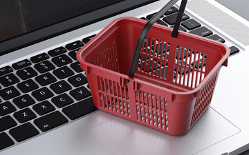 "Σαρώνουν" τα on line super market