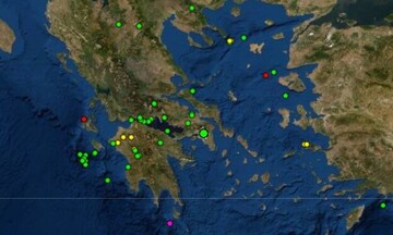 Σεισμική δόνηση αισθητή στην Αθήνα