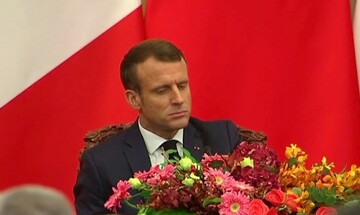 Μακρόν: Να τελειώσει ο εμπορικός πόλεμος μεταξύ ΗΠΑ - Κίνας
