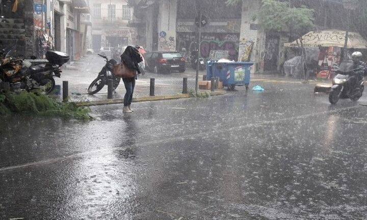 Kύματα βροχών και καταιγίδων στη χώρα τις επόμενες ημέρες