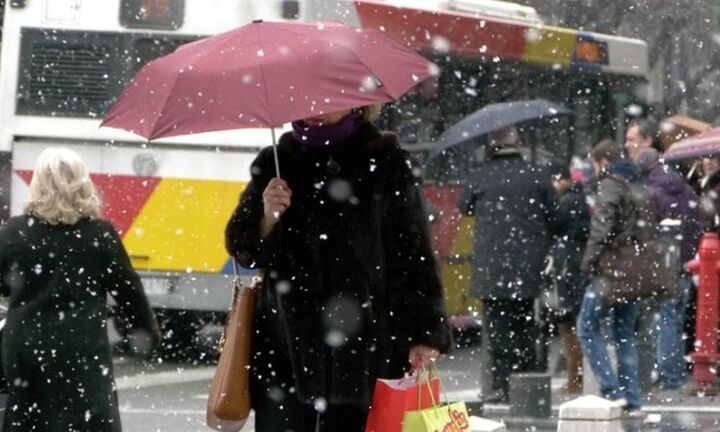 Ψυχρό μέτωπο από τα Βαλκάνια: Νέα σημαντική πτώση της θερμοκρασίας στην Ελλάδα