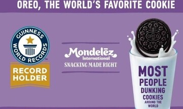 Παγκόσμιο ρεκόρ Guinness για Mondelez και Oreo-Ορόσημο 3 δισ. δολ. καθαρών εσόδων