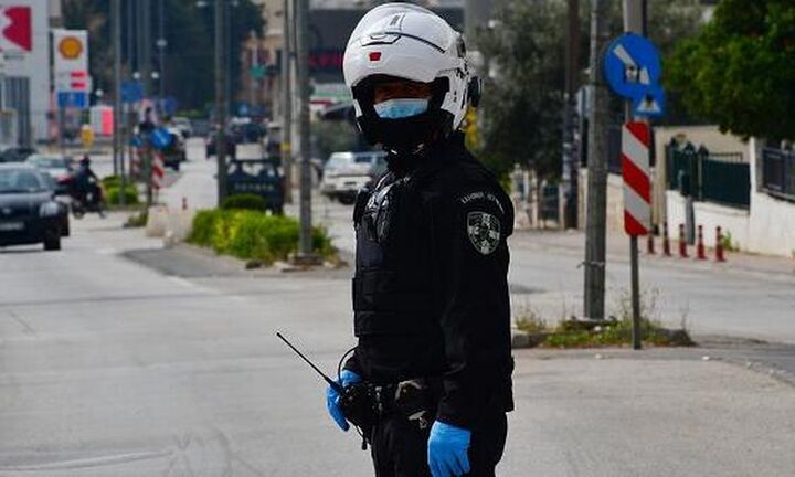 Περιορισμοί: 85 εκτός ορίων, 1.959 άσκοπες μετακινήσεις και μία σύλληψη
