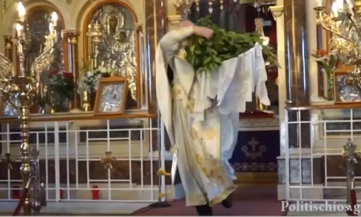 Συνελήφθη ο παπάς με το …πατίνι (Video)