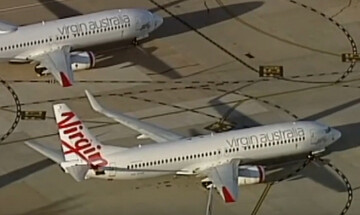 Ανώμαλη προσγείωση για την Virgin Australia λόγω πανδημίας