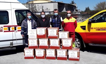 Οι «Μοδίστρες Έκτακτης Ανάγκης» ράβουν και η INTERAMERICAN περισυλλέγει και παραδίδει μάσκες